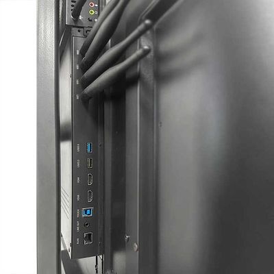 65 ίντσες φωτεινότητα 350cd/M2 Διαδραστική οθόνη αφής Λευκό πίνακα με λογισμικό Διαδραστικό πίνακα Λογισμικό OPS PC