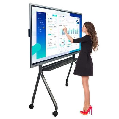 65 ιντσών Διαδραστικός έξυπνος πίνακας 3840x2160 4K οθόνες με Android εφαρμογές λογισμικό