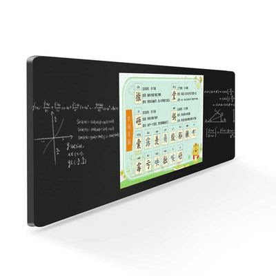 Ηλεκτρονική επιφάνεια αφής UHD LED Πολυλειτουργική έξυπνη ψηφιακή μαύρη επιφάνεια για σχολική εκπαίδευση