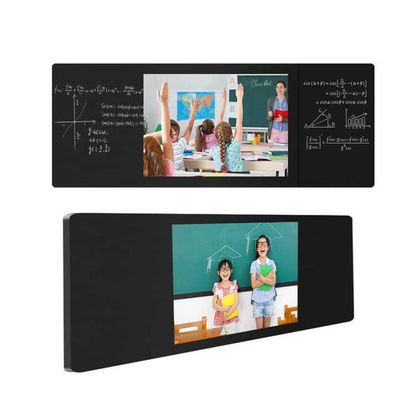 Ηλεκτρονική επιφάνεια αφής UHD LED Πολυλειτουργική έξυπνη ψηφιακή μαύρη επιφάνεια για σχολική εκπαίδευση