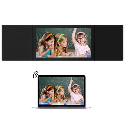 Ηλεκτρονική επιφάνεια αφής UHD LED Πολυλειτουργική έξυπνη ψηφιακή μαύρη επιφάνεια για σχολική εκπαίδευση