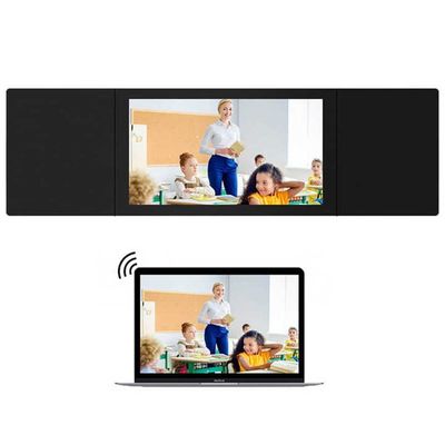 Ηλεκτρονική επιφάνεια αφής UHD LED Πολυλειτουργική έξυπνη ψηφιακή μαύρη επιφάνεια για σχολική εκπαίδευση