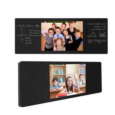 Ηλεκτρονική επιφάνεια αφής UHD LED Πολυλειτουργική έξυπνη ψηφιακή μαύρη επιφάνεια για σχολική εκπαίδευση