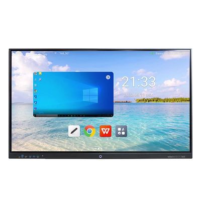 Διαδραστική οθόνη αφής αντι-αντίφλας Android 8+128G Win 10 11 40 Point Touch