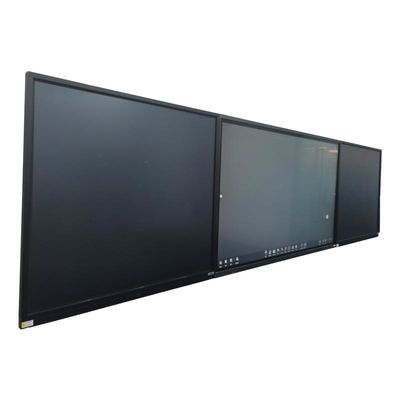 86 ιντσών Ευέλικτο LCD Διασυνδεδεμένο έξυπνο ψηφιακό μαύρο πίνακα για διδασκαλία