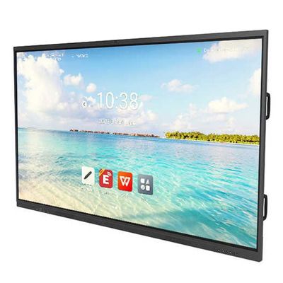 75 ιντσών 4K πιστοποιημένη έξυπνη διαδραστική οθόνη αφής