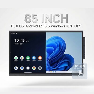 Διαδραστικός Πίνακας Αφής που Παρέχει Φυσική Αίσθηση Γραφής και Αντιθαμβωτική Επιφάνεια με Προστασία από Σκληρυμένο Γυαλί